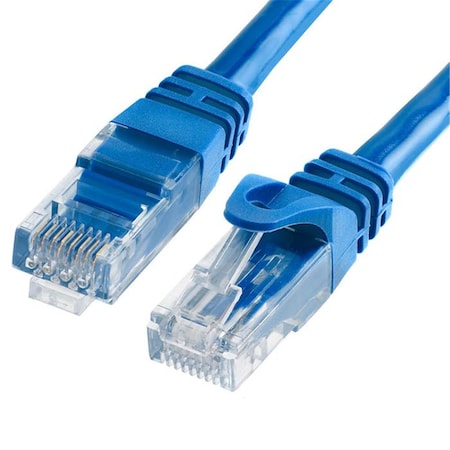 Cmple Cat6 500MHz UTP Ethernet LAN Network Cable - 1.5 ft. - Blue 548-N